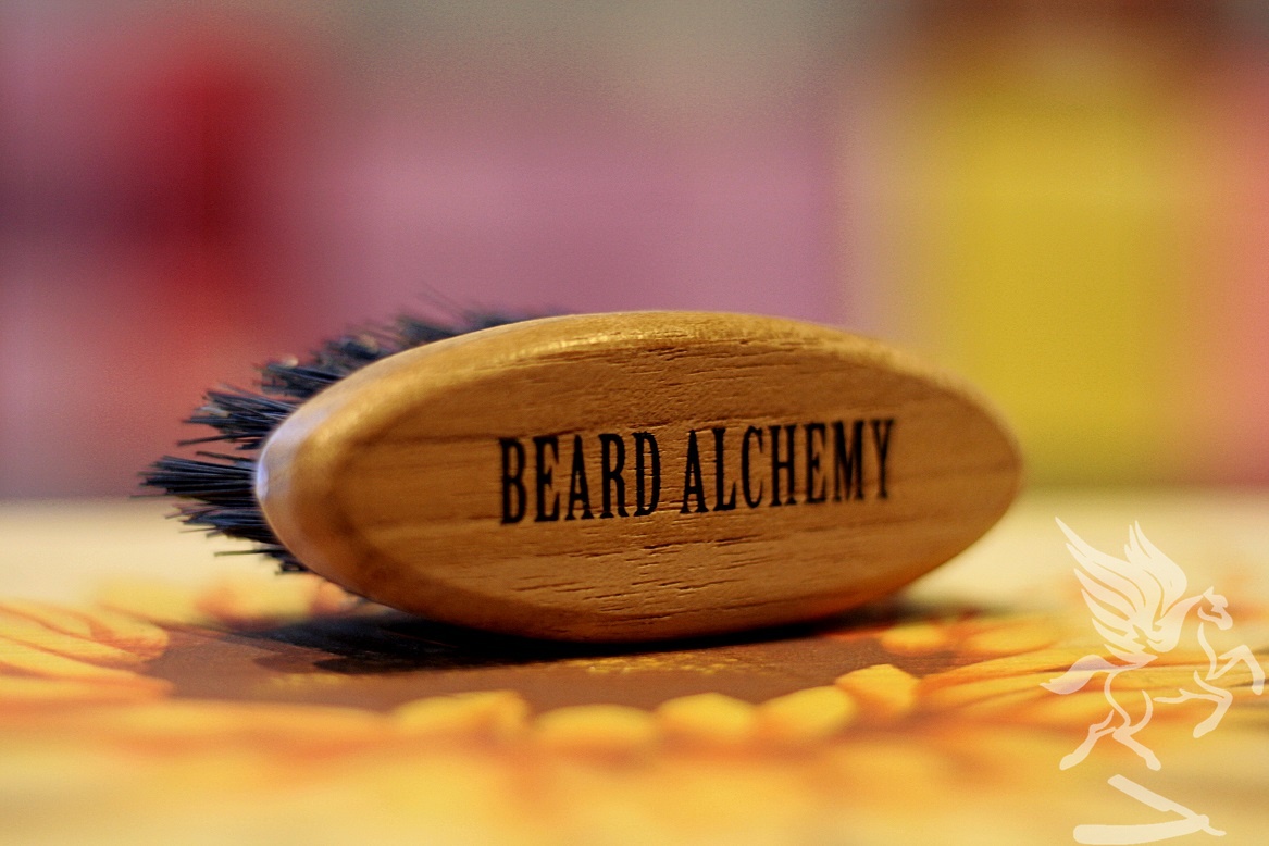 BEARD ALCHEMY - Gattamelata - Beard&Mustache Brush Travel Size Brush